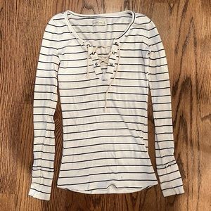 Lace Up Shirt